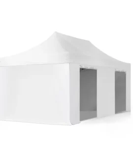 Namiot ekspresowy premium 3×6 m – biały - wynajem Warszawa