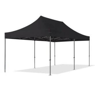 Namiot ekspresowy premium 3×6 m – czarny - wynajem Warszawa