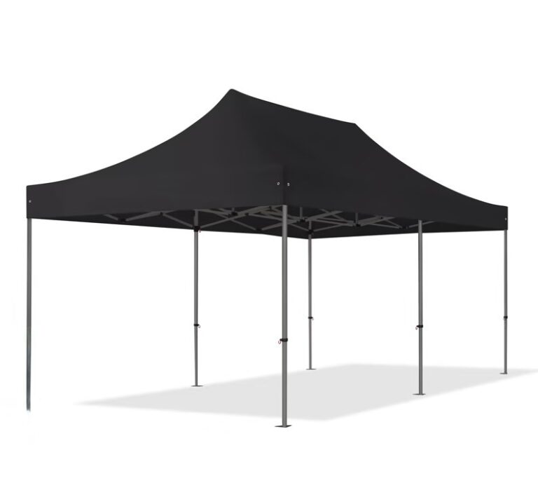 Namiot ekspresowy premium 3×6 m – czarny - wynajem Warszawa